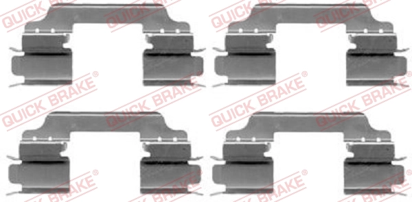 Accessory Kit, disc brake pad